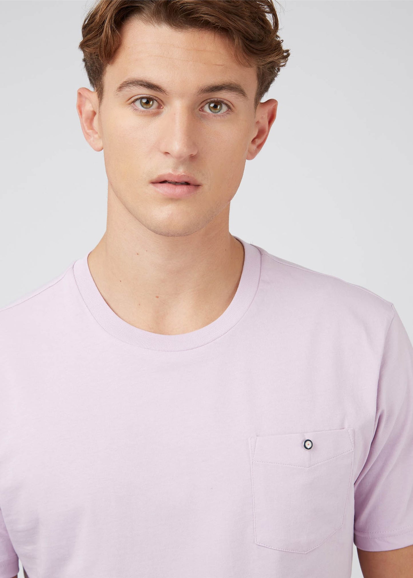 Ben Sherman T-shirts Signature pocket tee - lilac