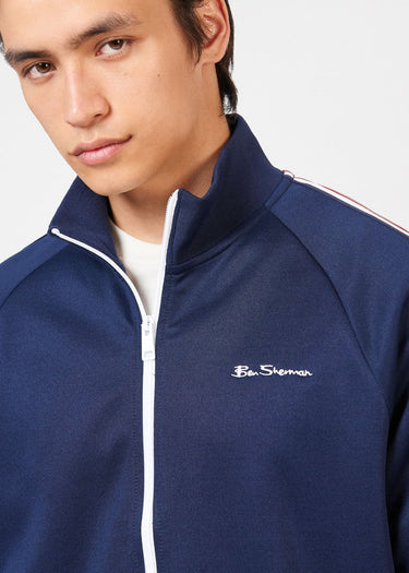 Ben Sherman Vesten House taped track top - marine