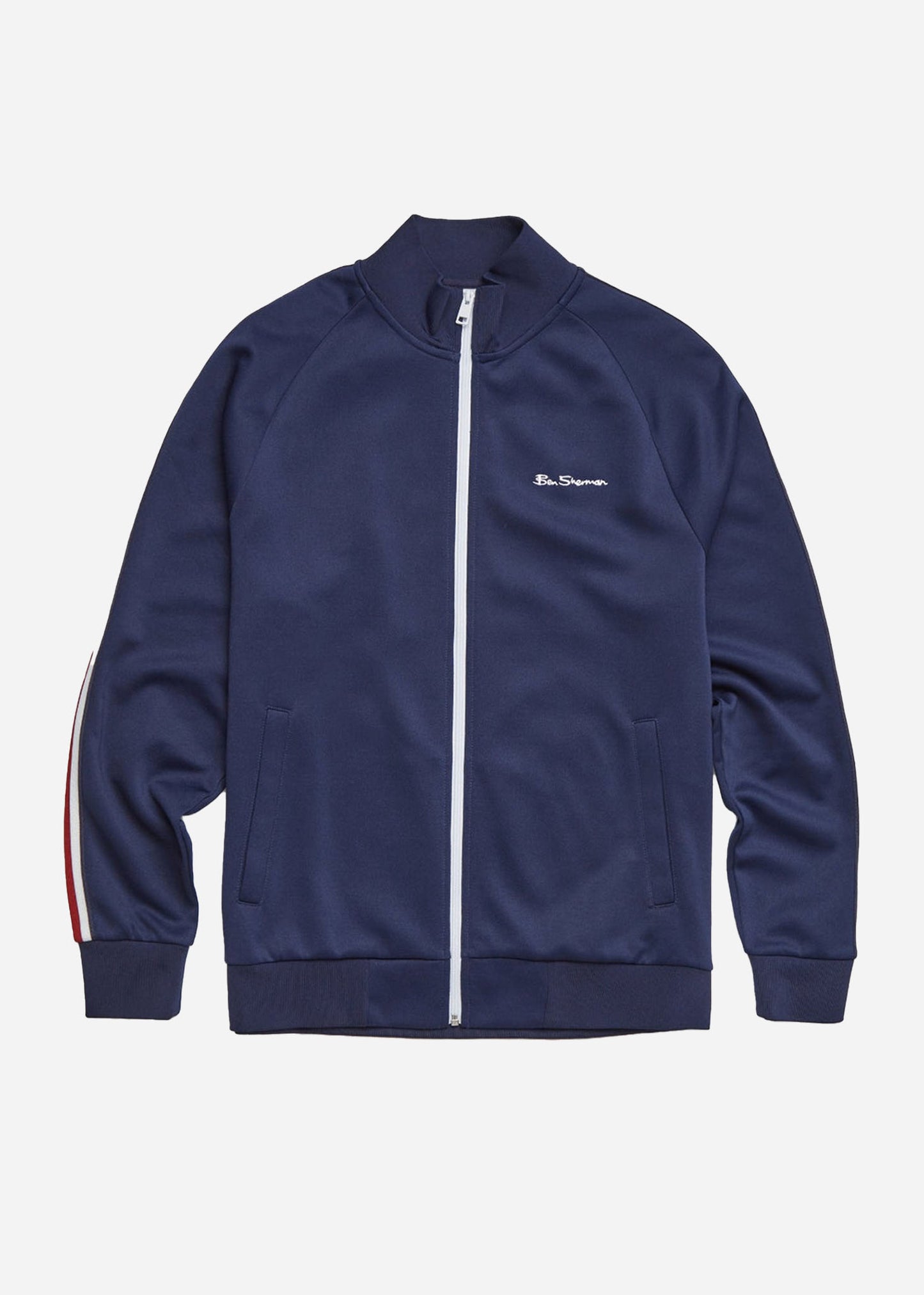 Ben Sherman Vesten House taped track top - marine