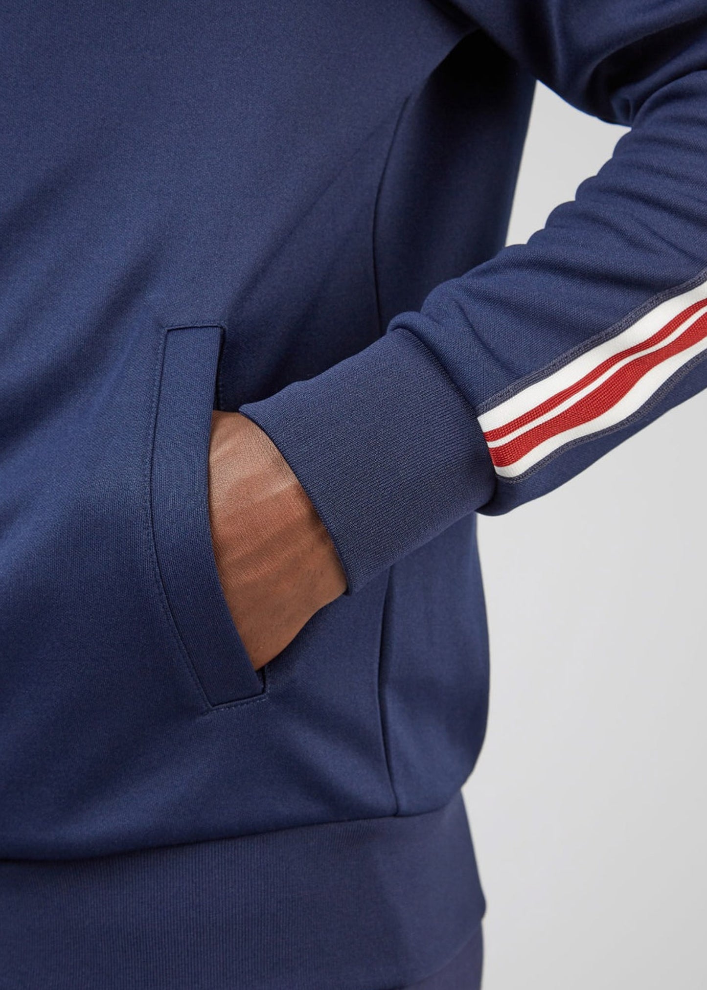 Ben Sherman Vesten House taped track top - marine