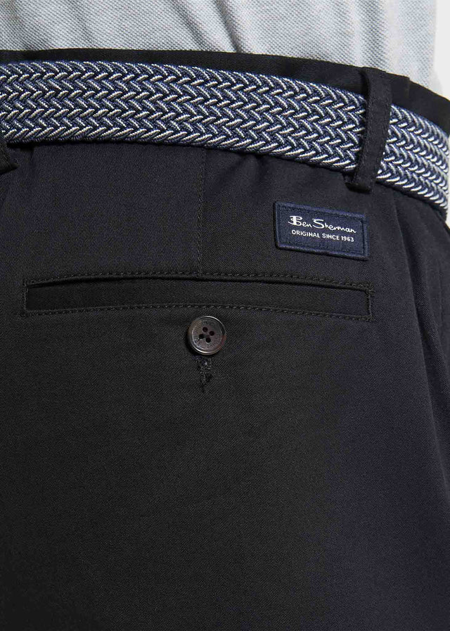 Ben Sherman Korte Broeken Signature chino short - black