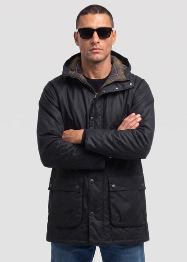 Barbour Jassen Barbour bedale wax parka - navy