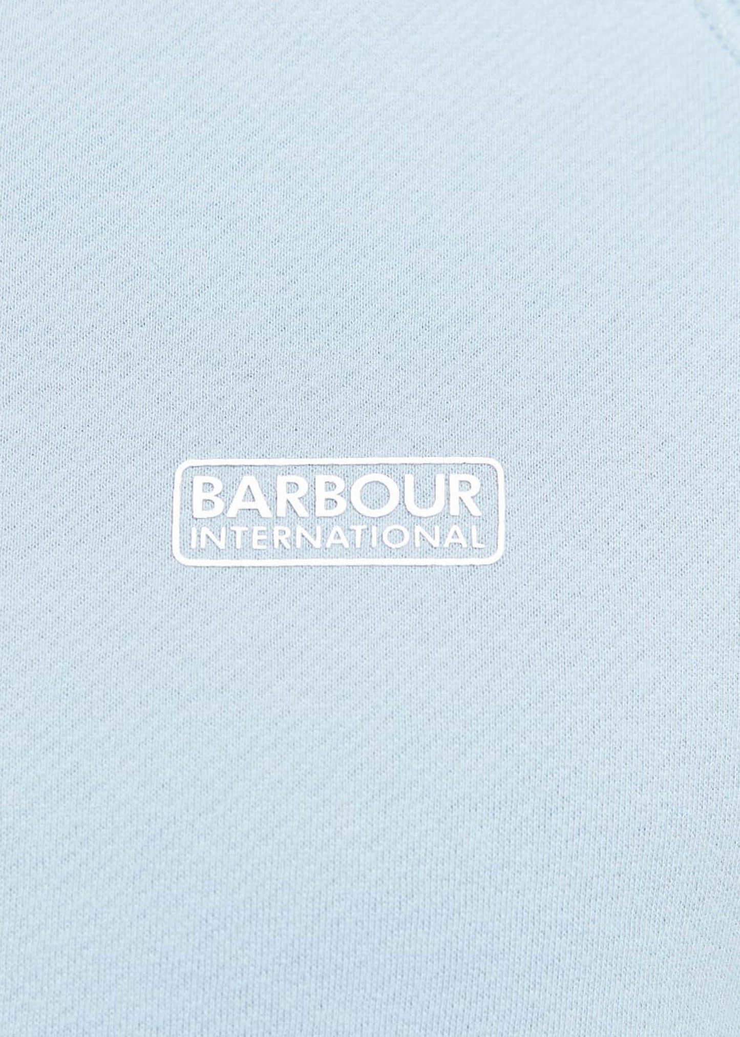 Barbour International Truien Essential crew neck sweat - powder blue
