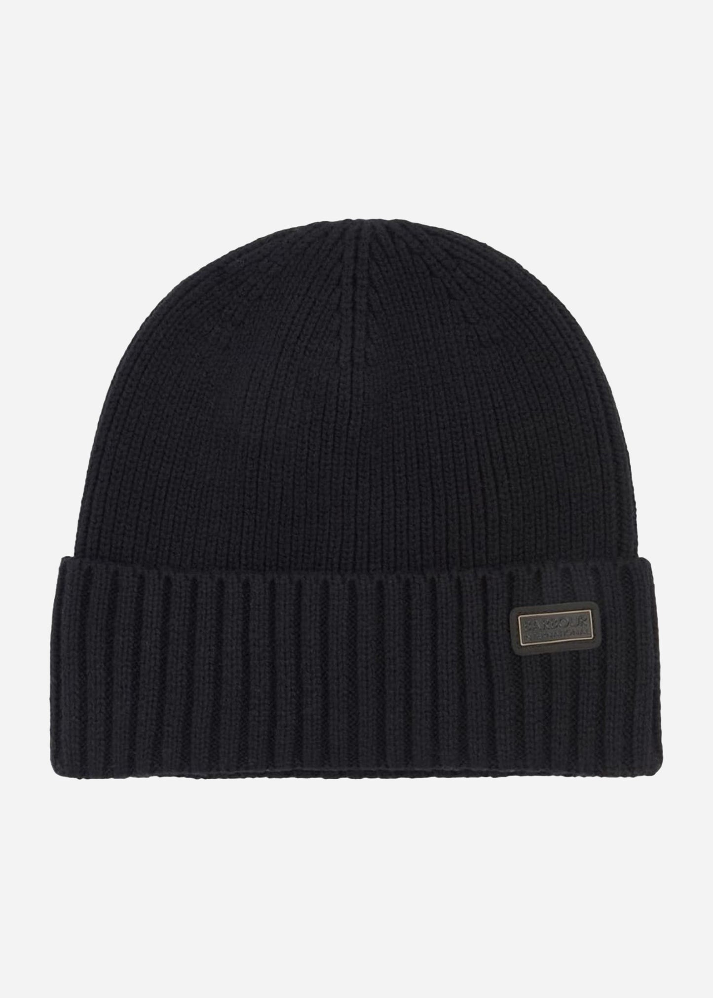 Barbour International Mutsen Chester beanie hat - black