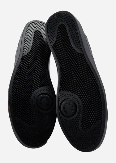 Fred Perry Schoenen Spencer leather - black night green
