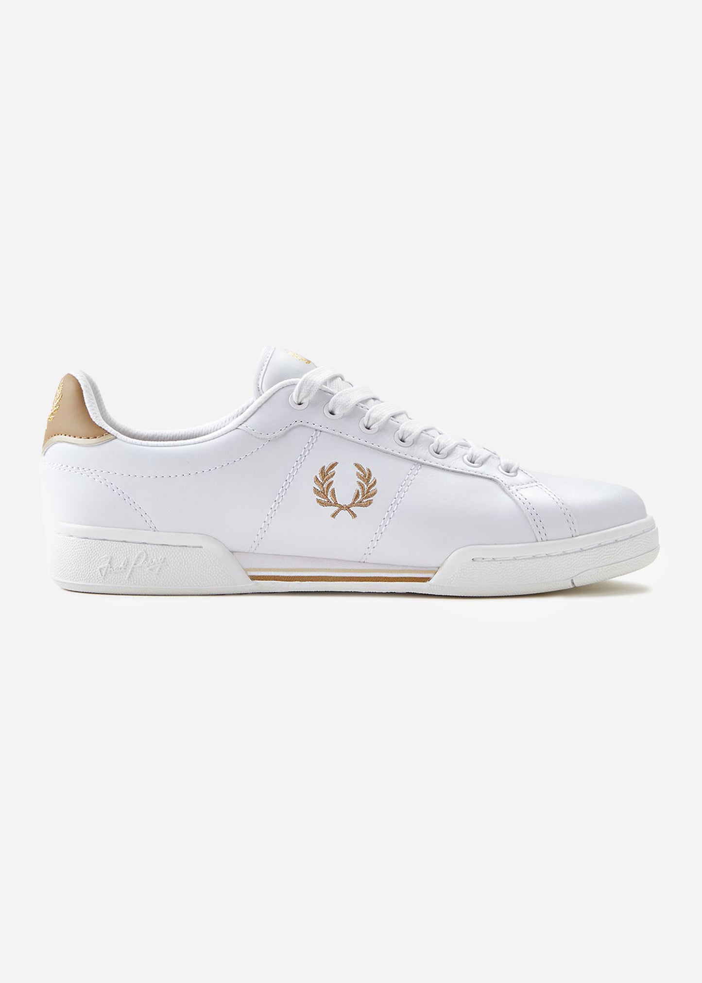Fred Perry Schoenen B722 leather - white warm stone