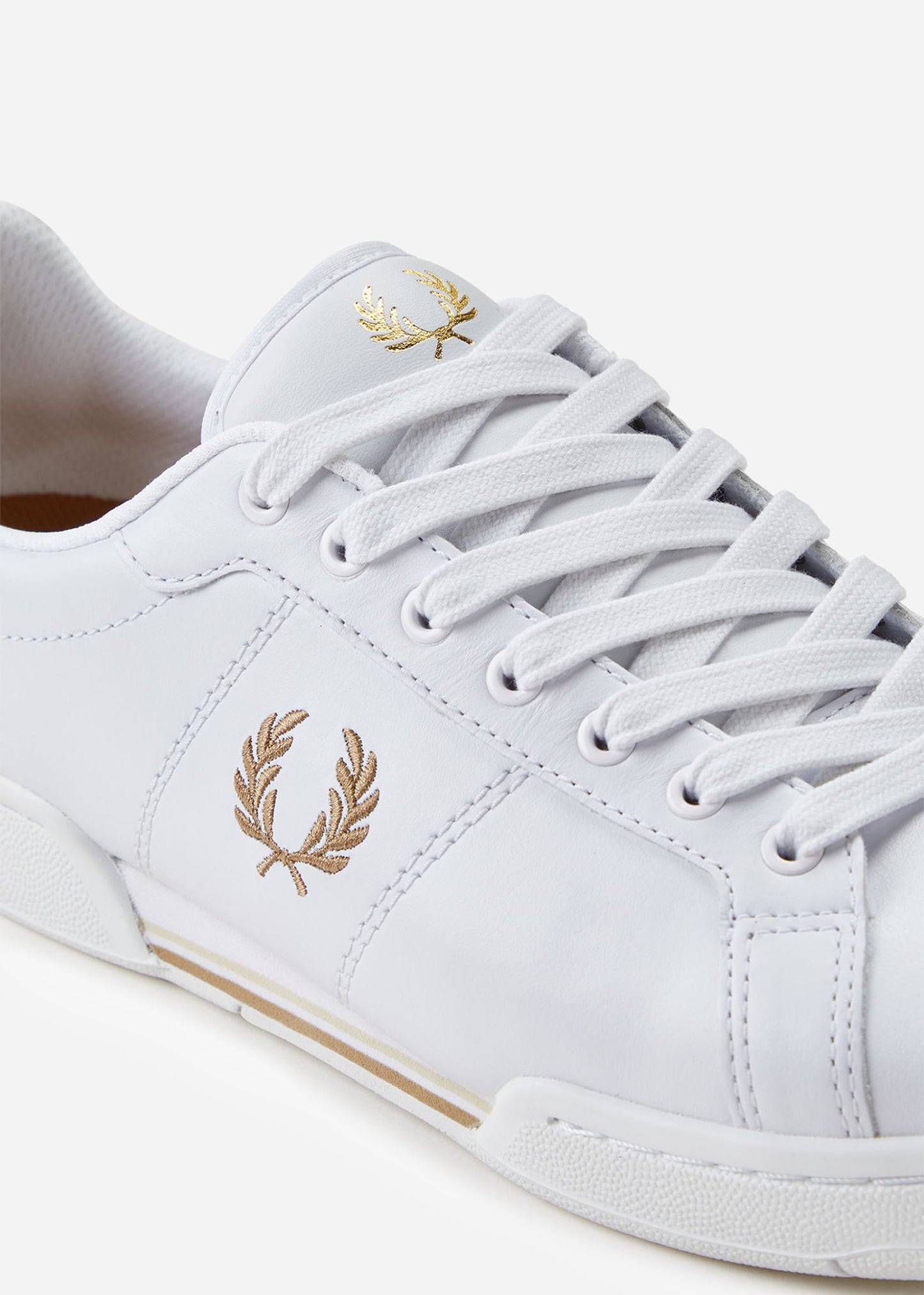 Fred Perry Schoenen B722 leather - white warm stone