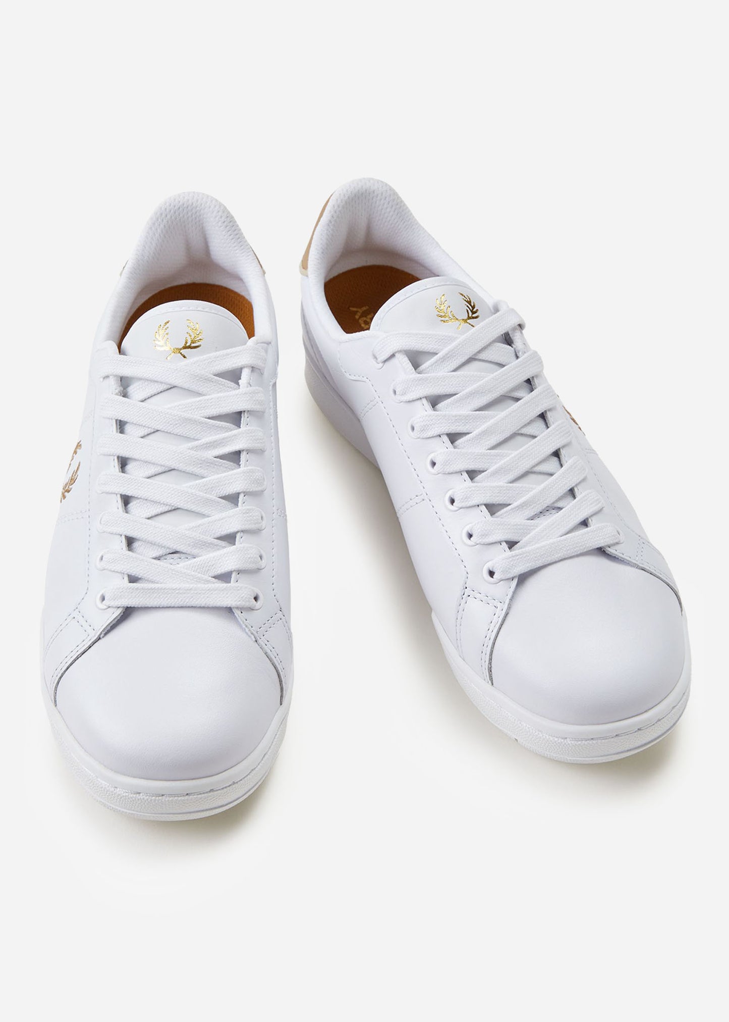 Fred Perry Schoenen B722 leather - white warm stone