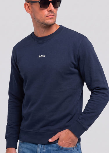 Hugo Boss Truien Wesmallcrew - blue