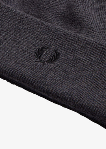 Fred Perry Mutsen Classic beanie - dark grey marl