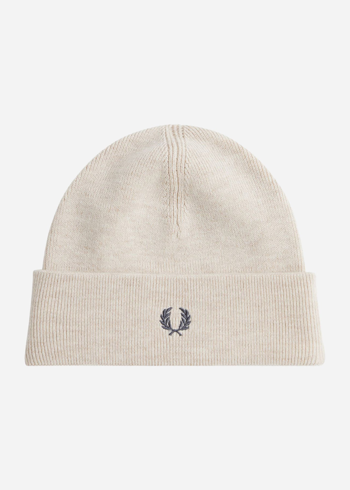 Fred Perry Mutsen Classic beanie - porridge anchor grey