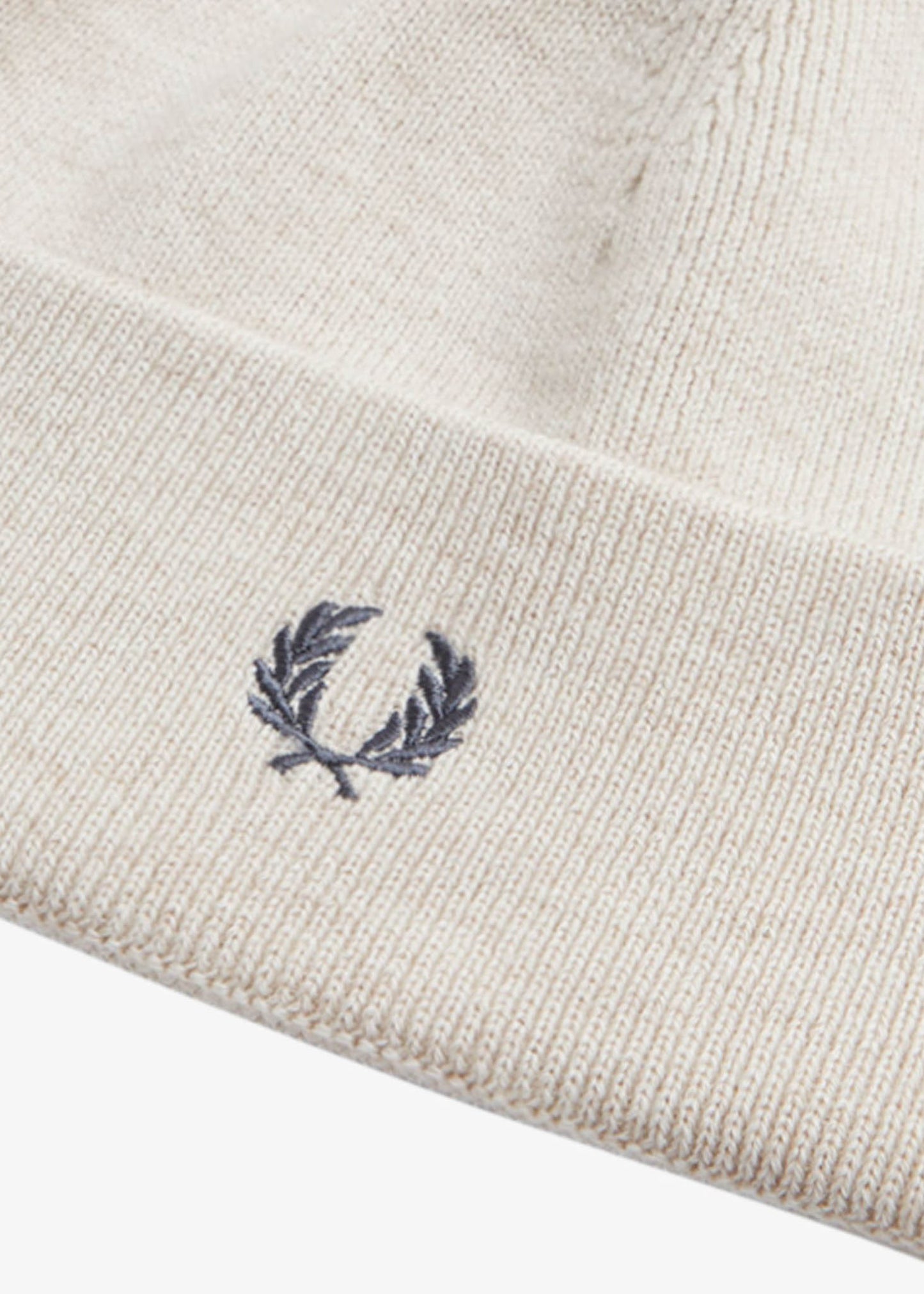 Fred Perry Mutsen Classic beanie - porridge anchor grey