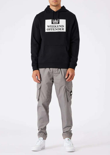 Weekend Offender Hoodies Hm service classic - black