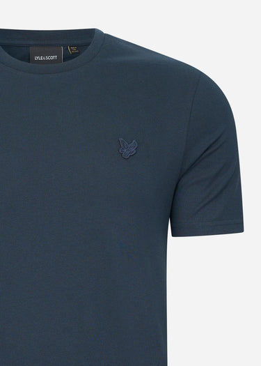 Lyle & Scott T-shirts Tonal eagle t-shirt - dark navy