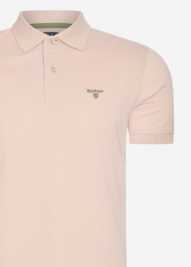 Barbour Polo's Lightweight sports polo - pink mist