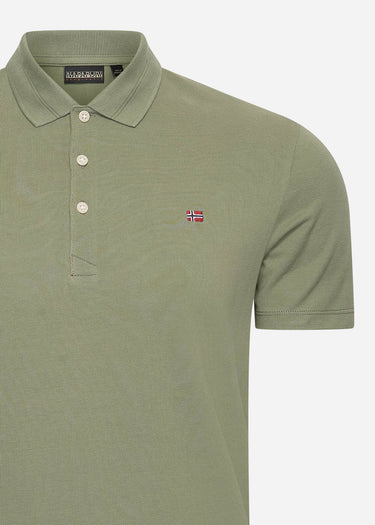 Napapijri Polo's Ealis ss sum - green lichen