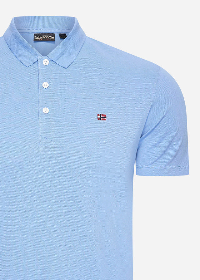 Napapijri Polo's Ealis ss sum - blue flower