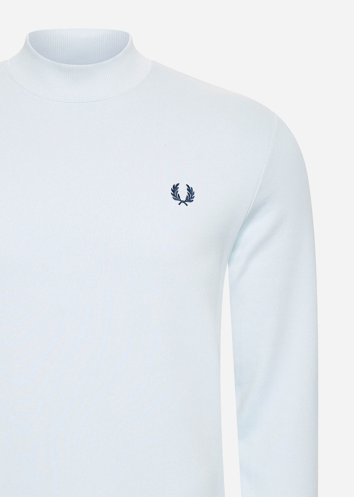 Fred Perry Truien Laurel wreath graphic high nec - light ice