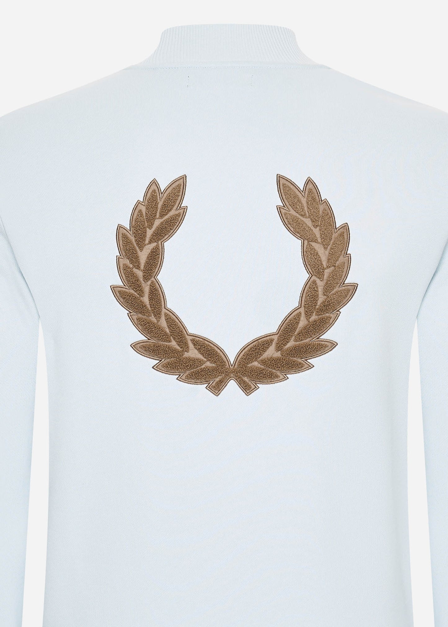 Fred Perry Truien Laurel wreath graphic high nec - light ice