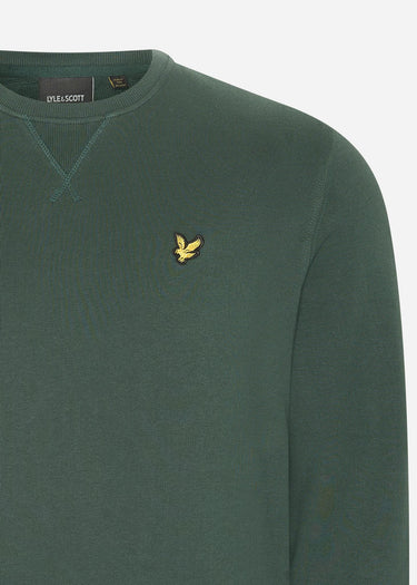 Lyle & Scott Truien Crew neck sweatshirt - argyle teal
