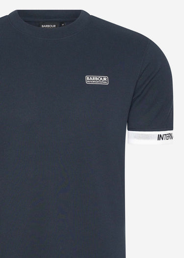 Barbour International T-shirts Heim tee - navy