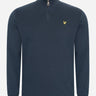 Lyle & Scott Truien Interlock quarter zip - dark navy