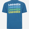 Lacoste T-shirts Lacoste backprint tee - globe