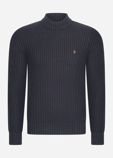 Farah Truien Sweater burlington fisherman - true navy