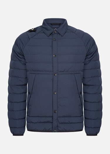 MA.Strum Jassen Down overshirt jacket - ink navy