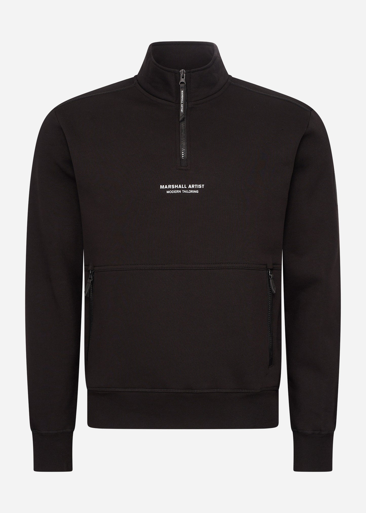 Marshall Artist Truien Siren 1/4 zip - black