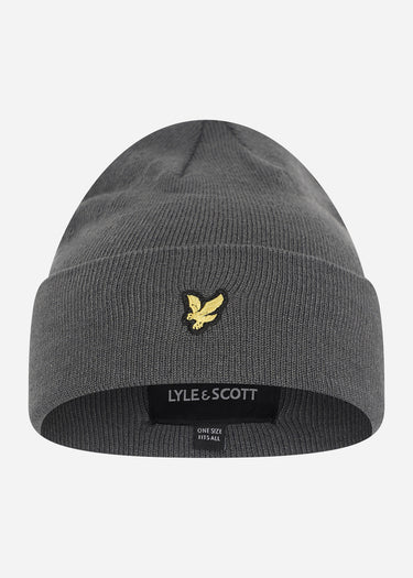 Lyle & Scott Mutsen  Beanie - mid grey marl