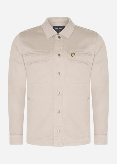 Lyle & Scott Overshirts Bedford cord overshirt - heritage taupe