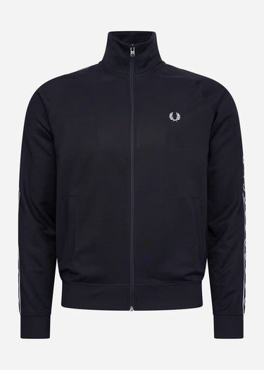 Fred Perry Vesten Contrast tape track jacket - navy navy