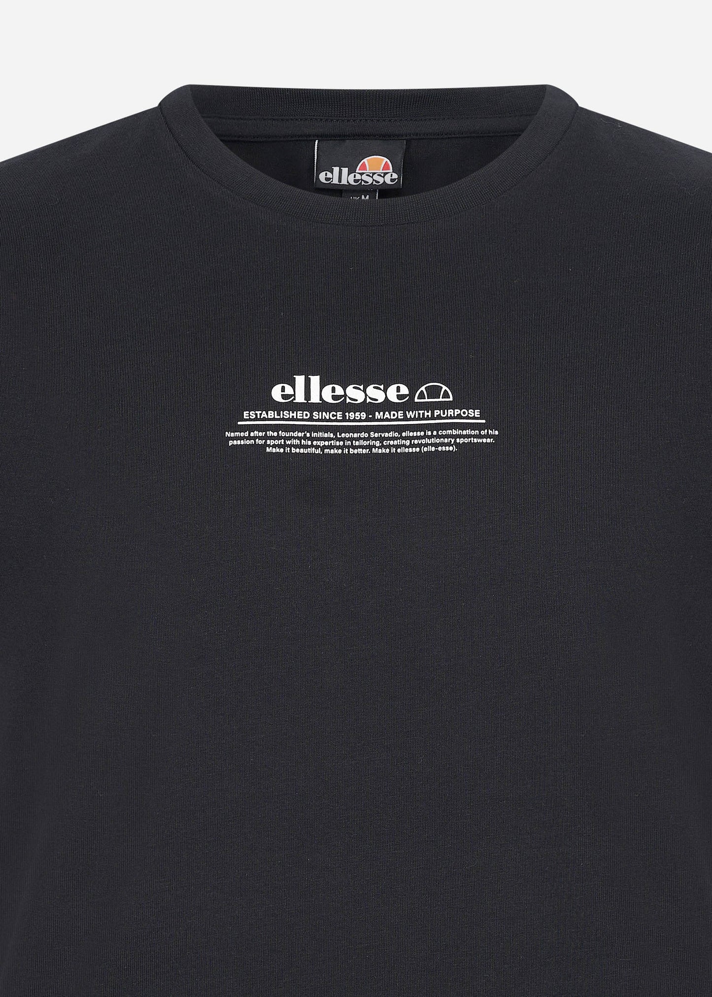 Ellesse T-shirts Russano tee - black