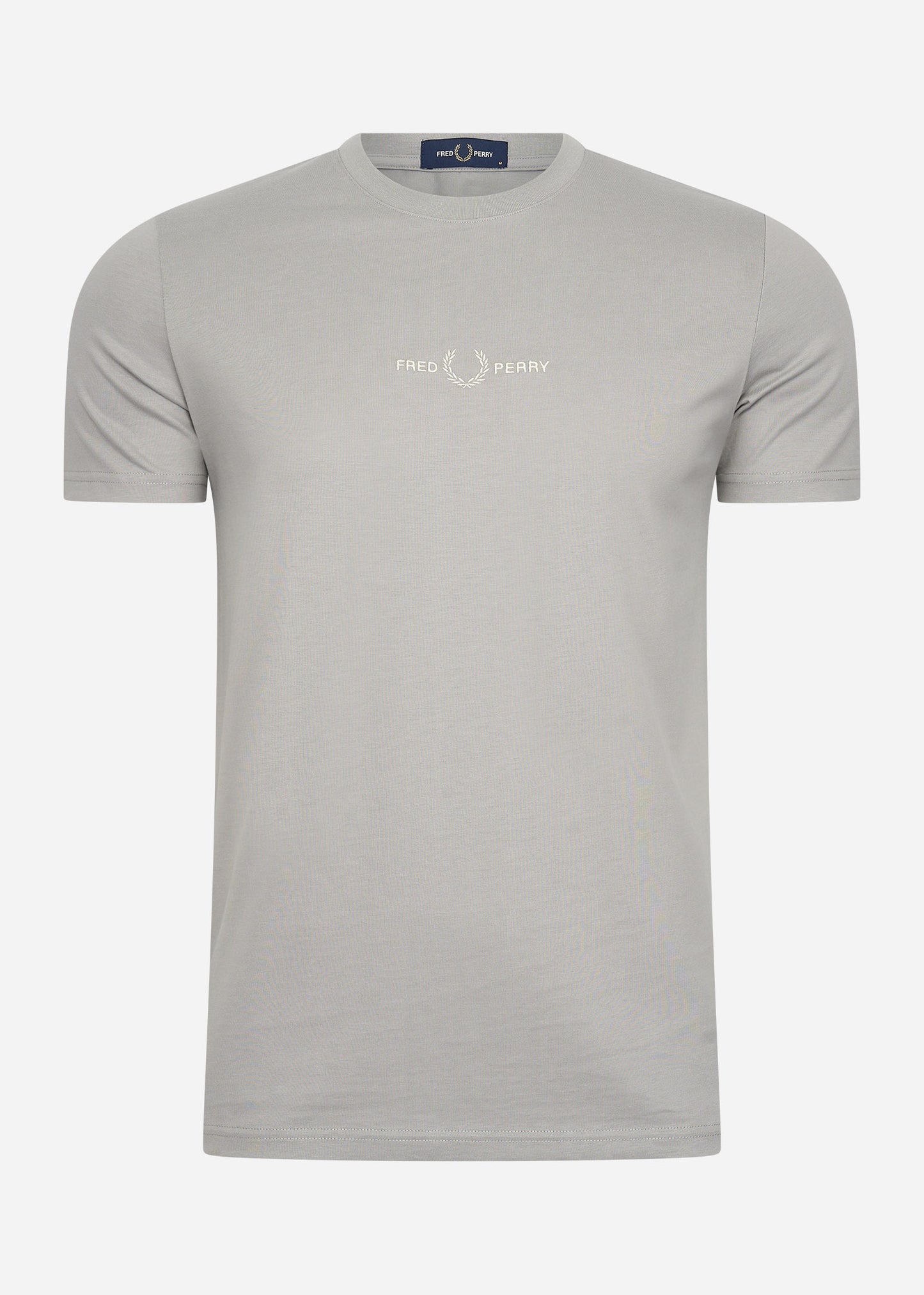 Fred Perry T-shirts Embroidered t-shirt - limestone