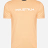 MA.Strum T-shirts Chest print tee - peach