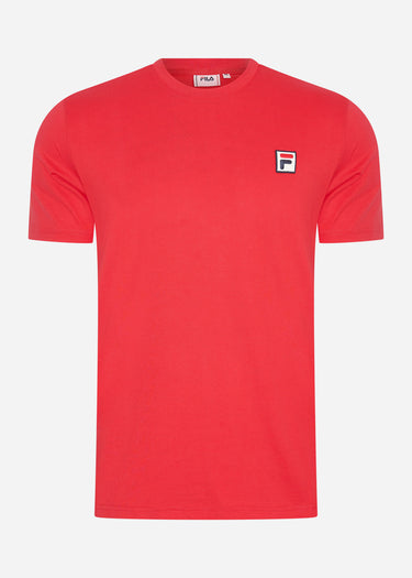 Fila T-shirts 3 pack ledge tee - True Red - Black - Aventurine