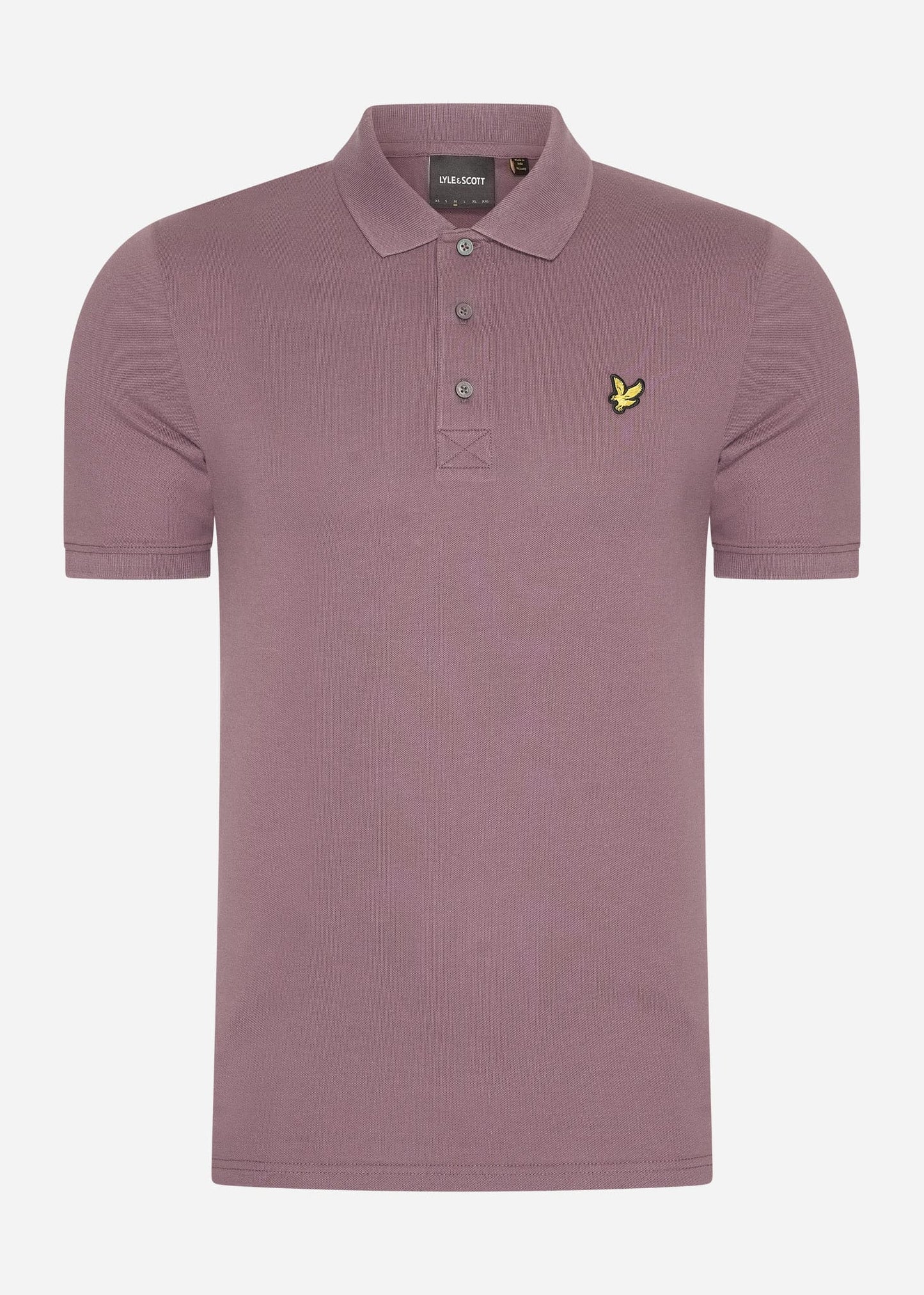 Lyle & Scott Polo's Plain polo shirt - highland mauve