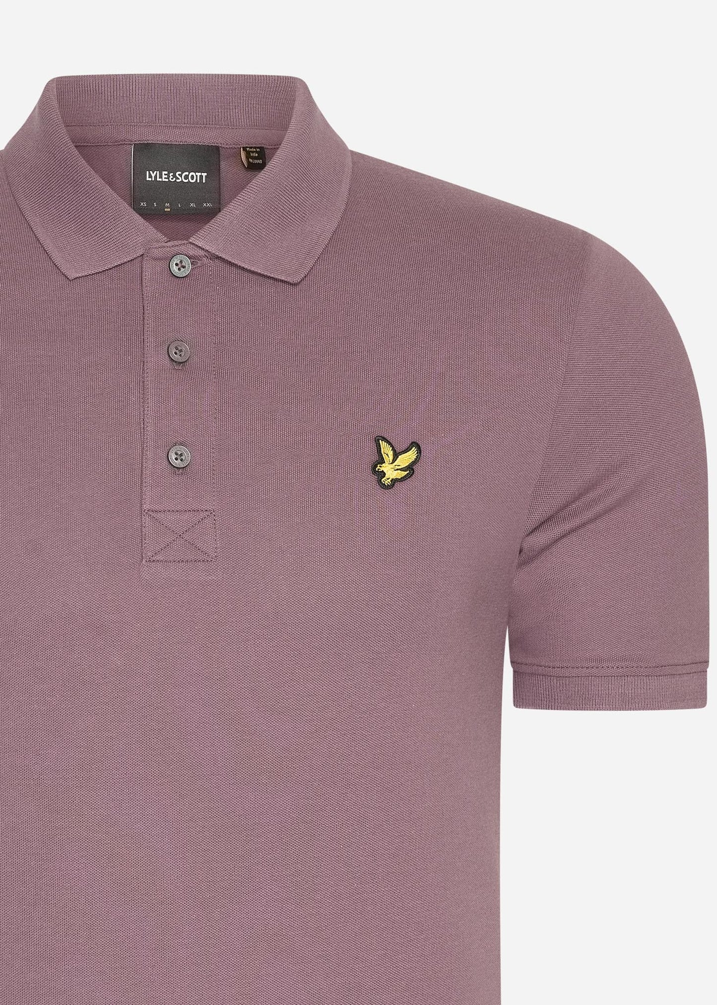 Lyle & Scott Polo's Plain polo shirt - highland mauve