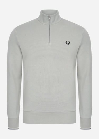 Fred Perry Truien Half zip sweatshirt - limestone