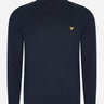 Lyle & Scott Truien Cotton merino turtleneck jumper - dark navy