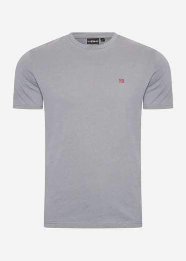 Napapijri T-shirts  Salis ss sum t-shirt - grey owl