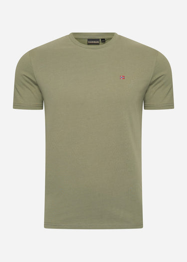 Napapijri T-shirts  Salis ss sum t-shirt - green lichen