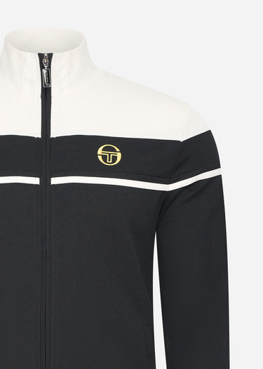 Sergio Tacchini Vesten Damarindo track top - black gardenia