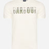 Barbour T-shirts Thurford tee - whisper white