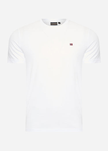 Napapijri T-shirts Salis ss sum t-shirt - bright white