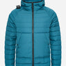 MA.Strum Jassen Hooded down jacket - storm blue