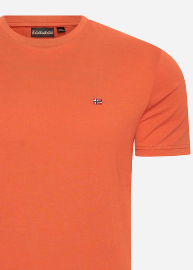 Napapijri T-shirts  Salis ss sum t-shirt - orange burnt