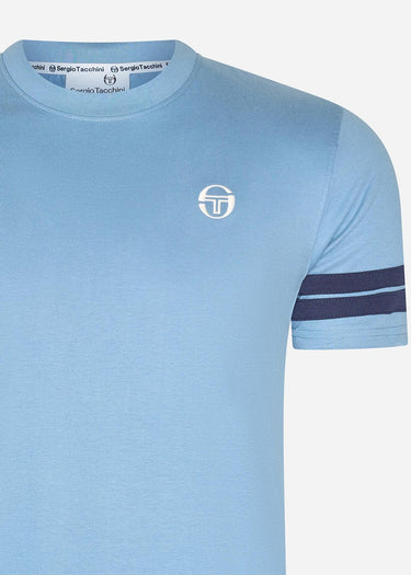 Sergio Tacchini T-shirts  Grello tee - coronet blue maritime blue