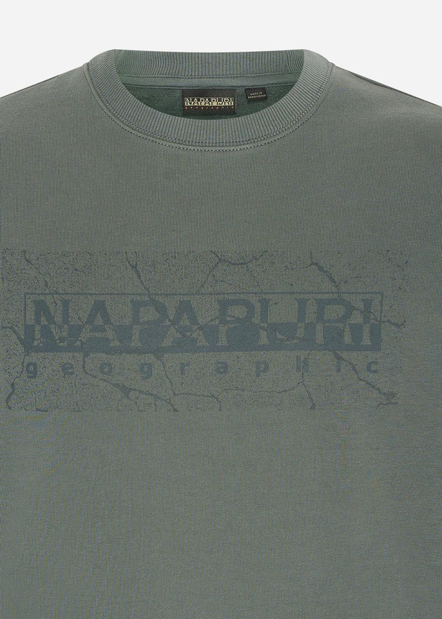 Napapijri Truien Albula crewneck sweater - green urban